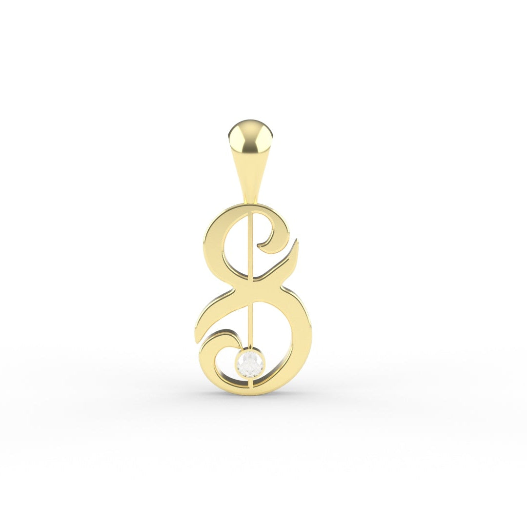 Ringleader Number Charm '8'