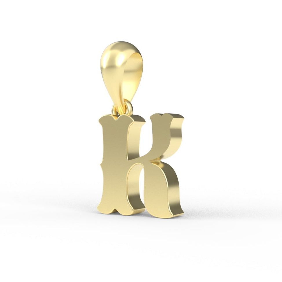 Saloon Style 'K' Charm