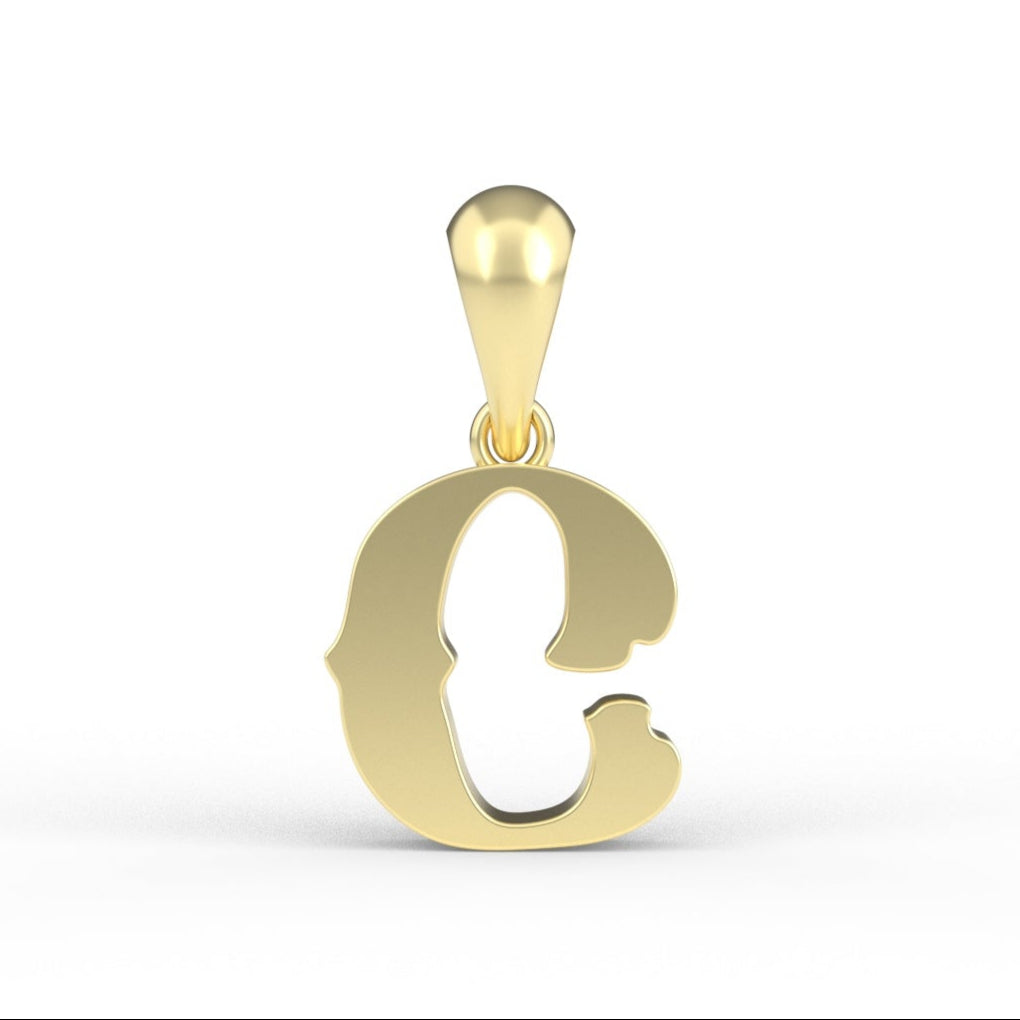 Saloon Style 'C' charm