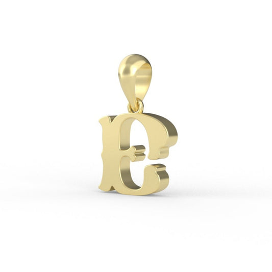 Saloon Style 'E' Charm